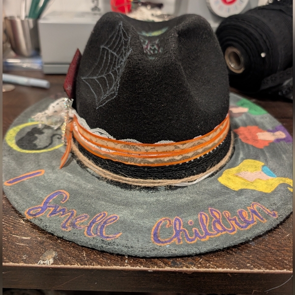 cultivated chaos Accessories - Hocus Pocus Halloween Custom Painted Hat